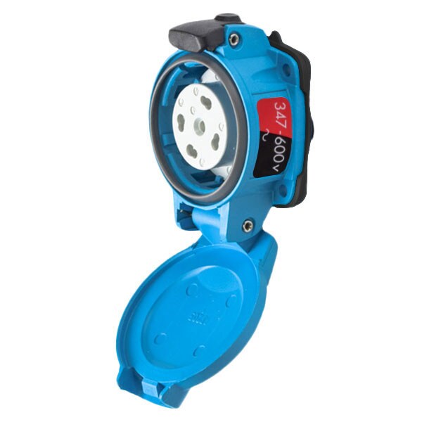 Receptáculo de Clavija y Enchufe Meltric, 15 A, 347/600V CA, 3 Polos, NEMA 4X - 01-N4147