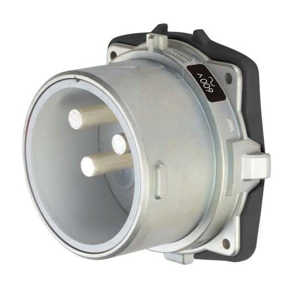 Receptáculo Pin y Manga Meltric, 200 A, 600V CA, Trifásico, Conexión a Tierra Estilo 2, NEMA 3R - 37-28142