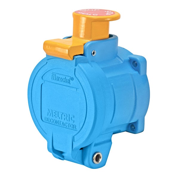 Receptáculo de Clavija y Enchufe Meltric, 30 A, 480V AC, 2 Polos, NEMA 4X - 63-34042-375