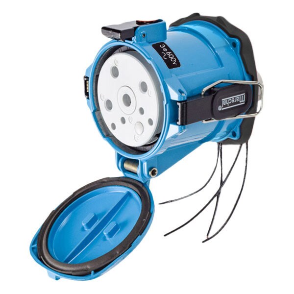 Receptáculo Pin & Sleeve Meltric, 100 A, 600V AC, 3 Polos, NEMA 4X - 37-94143-264