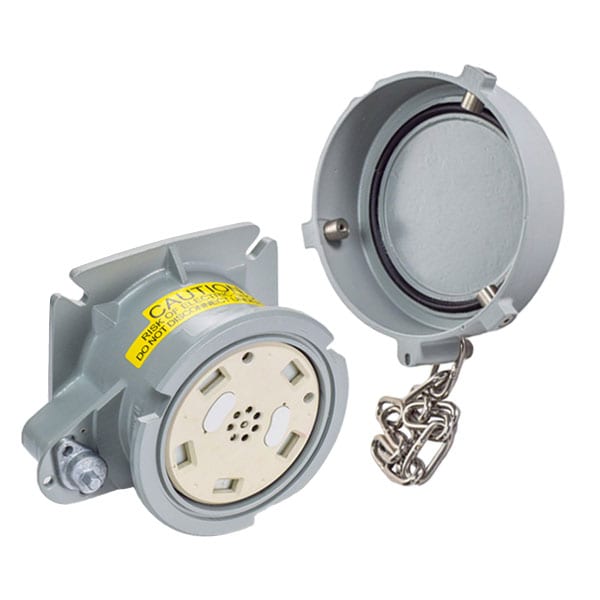 Receptáculo tipo Pin & Sleeve Meltric, 300 A, 277/480V AC, 3 Polos - 47-34047