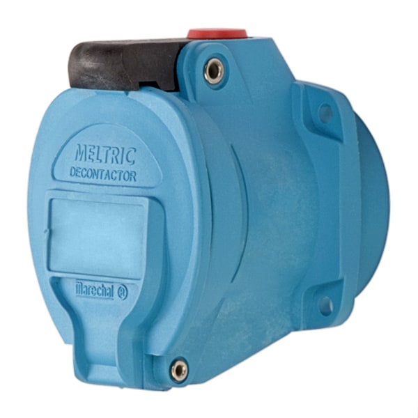 Receptáculo Pin & Sleeve Meltric, 20 A, 125/250V CA, Monofásico, 2 Polos, NEMA 4X - 63-14076-NC