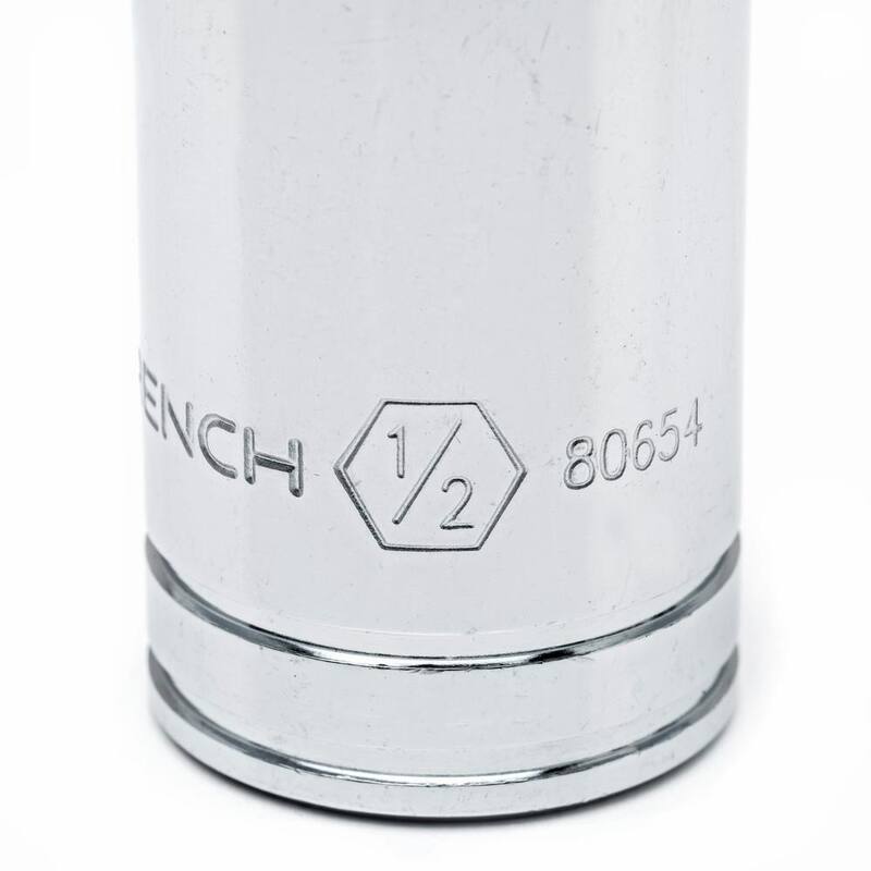 Juego de llaves de vaso hexagonales GEARWRENCH de 1/2 pulgadas (7 piezas) - 80721
