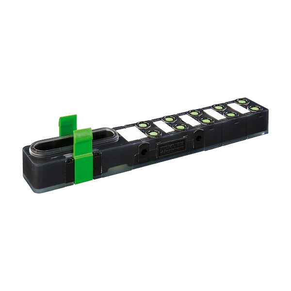 Murr Elektronik MVP8N-MK10D, Exact8, 10xM8, carcasa básica de 3 polos, sin cable de conexión - 8000-80000-0000000