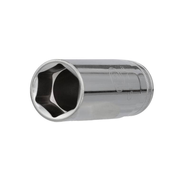 Juego de dados profundos GEARWRENCH de 6 puntos, métricos de 3/8 pulgadas (14 piezas) - 80554