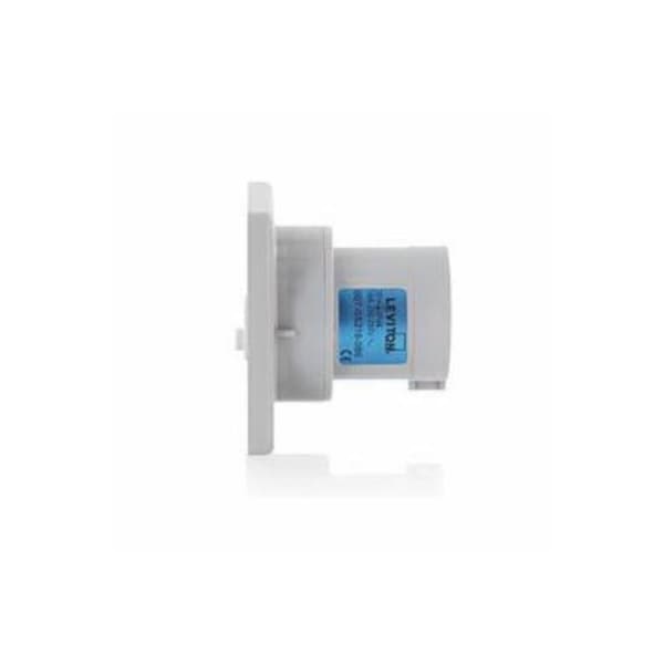 Entrada de clavija y enchufe Leviton, 32 A, 208/250V AC, 4 Polos, puesta a tierra IEC - S432-B9