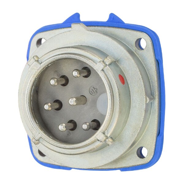 Receptáculo de clavija y enchufe Meltric, 15 A, 480V AC, 5 polos - 09-P8051