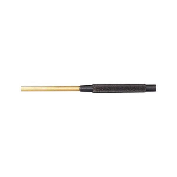 Starrett Brass Drive Pin Punch, 5/16 In Tip, 8 In L - B248D