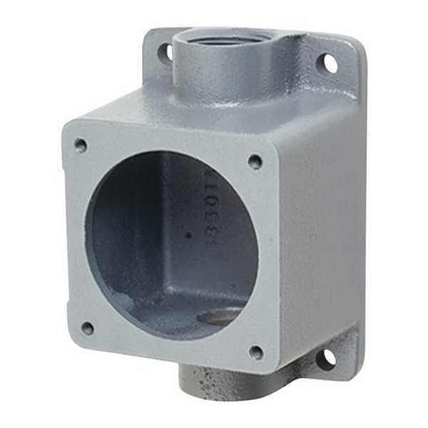 Receptáculo de clavija y enchufe Hubbell Killark, 30 A, 250/600V AC, polo no calificado, NEMA 3, 4, 4X - VRE13