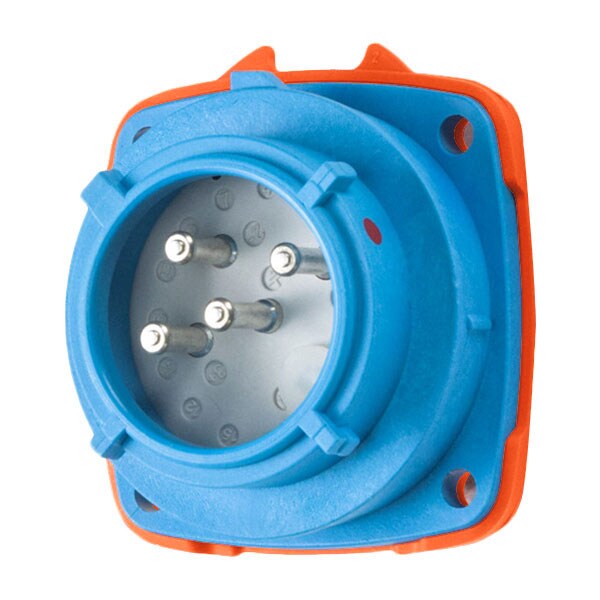 Receptáculo Pin & Sleeve Meltric, 20 A, 125/250V AC, NEMA 4X - 01-N8076