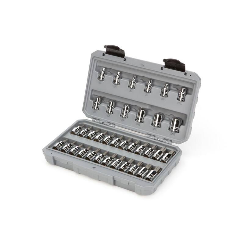 Juego de puntas Torx/TR Torx y sockets de estrella externos de 3/8 pulgadas TEKTON (36 piezas) - SKT15402