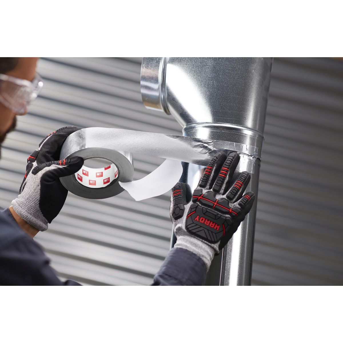 Cinta de aluminio retardante de llama Hft 50 yds. x 2 in. - 96372
