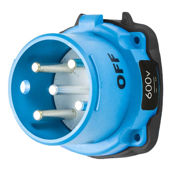 Receptáculo Pin & Sleeve Meltric, 15 A, 600V AC, NEMA 3R - 33-18058-S82