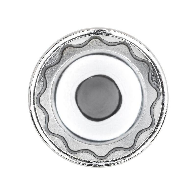 Juego de dados profundos Husky de 1/2 pulgadas SAE/MM (22 piezas) - H2DDP22PCSR