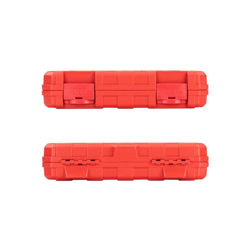 Juego de dados y matraca de 1/4 de pulgada de TEKTON, de 6 puntos, 34 piezas (4-15 mm) - SKT05202