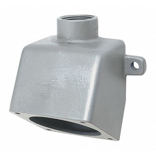 Receptáculo Pin & Sleeve Killark Hubbell, 60 A, 250/600V AC, Polo No Clasificado, NEMA 3, 4, 4X - VRE46