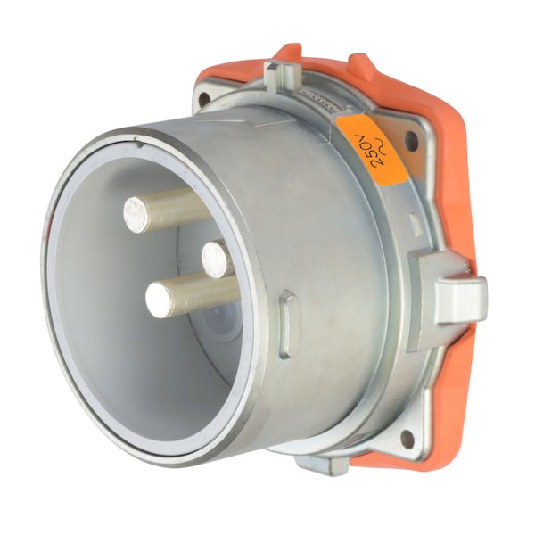 Receptáculo de Clavija y Enchufe Meltric, 200 A, 250V CA, 2 Polos, NEMA 4X - 37-28072-A155