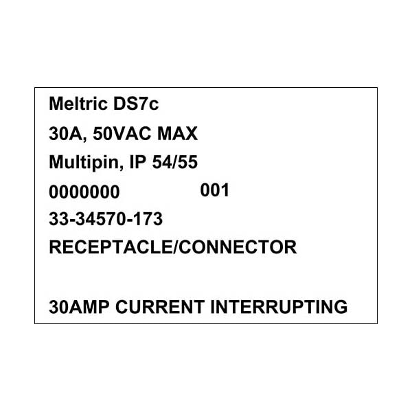Meltric 33-34570-173 RECEPTACLE - 33-34570-173