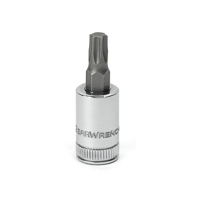 Juego de dados para puntas Torx de inserción de 1/4, 3/8 y 1/2 pulgadas de GEARWRENCH (13 piezas) - 80723