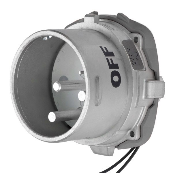Receptáculo Pin & Sleeve Meltric, 150 A, 277V AC, NEMA 4X - 39-98245-K04-262