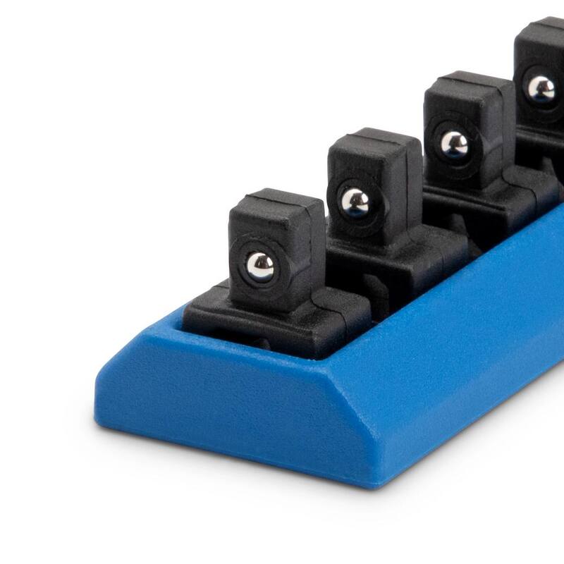 Juego de dados métricos estándar de 6 puntos con carraca de 1/4 de pulgada (13 piezas) - 80302D