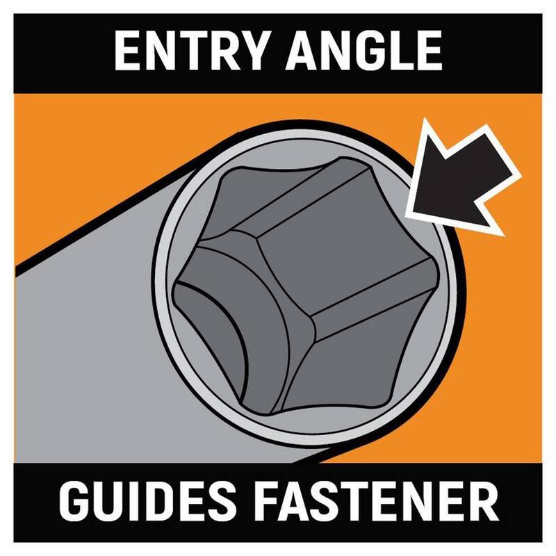 Juego de 11 piezas de ganchos profundos SAE de 6 puntos de transmisión de 3/8 pulgadas GEARWRENCH - 80555