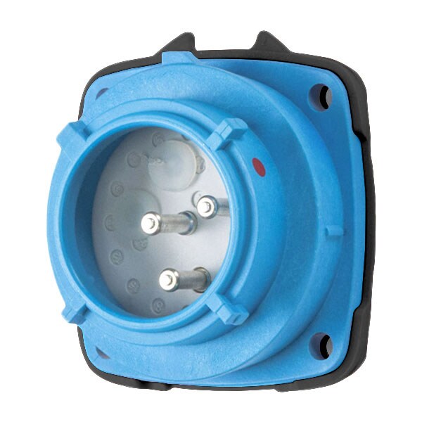 Receptáculo Pin & Sleeve Meltric, 15 A, 600V CA, 2 polos, NEMA 4X - 01-N8142