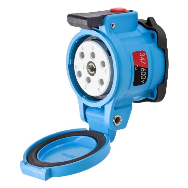 Receptáculo Pin & Sleeve Meltric, 20 A, 600V AC, 3 Polos, NEMA 3R - 33-14147-972