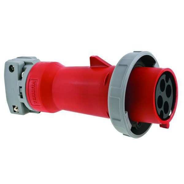 Conexion Macho Pin & Sleeve de 30 A, 600V AC, Tres Fases, 3 Polos, Conexión a Tierra IEC, No Clasificado por NEMA - HBL430P7WR