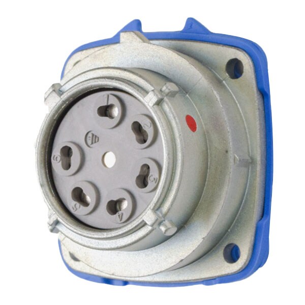 Receptáculo Pin & Sleeve Meltric, 15 A, 480V AC, 4 Polos - 09-P8041-001