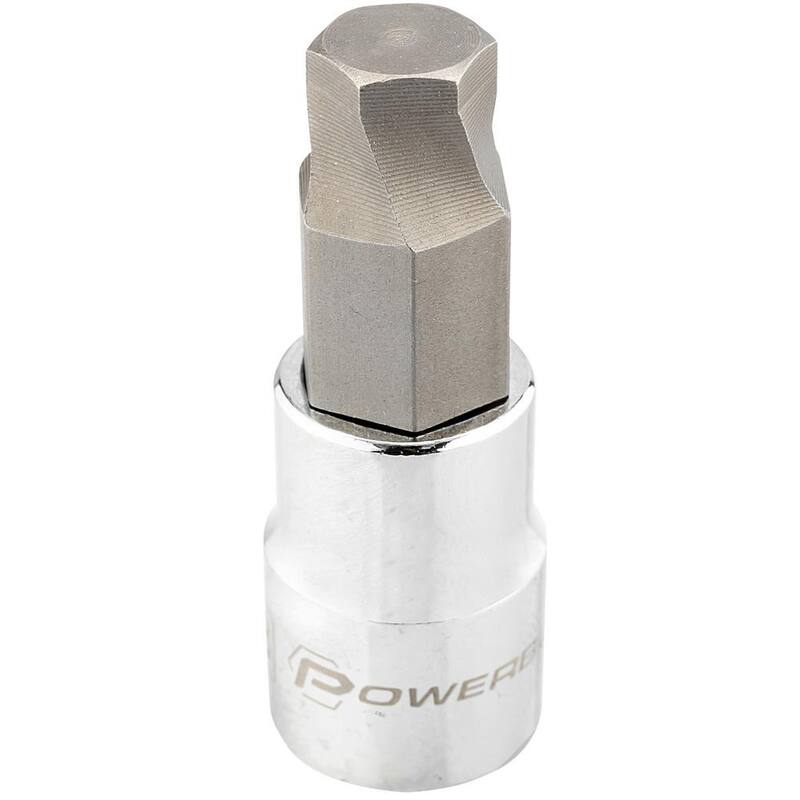 Juego de llaves de vaso bit hexagonal métrico de 8 piezas Powerbuilt® Zeon para pernos dañados - 642575