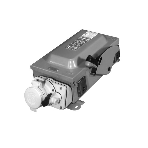 Receptáculo interconectado Appleton Electric, sin fusible, 30A, 4P, 3W - WSRD33542SQ