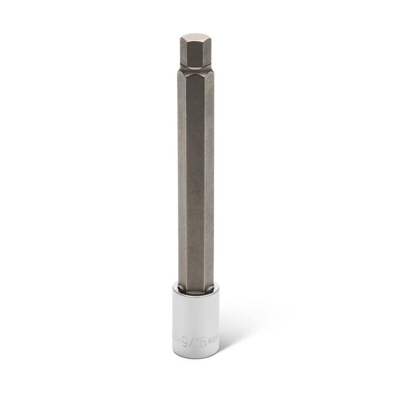 Juego de 6 puntas de vaso hexagonales largas de 1/2 pulgadas SAE de GEARWRENCH - 82587