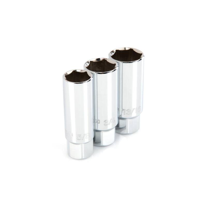 Set de llaves de vaso para bujías de 5/8, 3/4 y 13/16 pulgadas de 3/8 pulgadas. Drive (3 piezas) - SHD91003
