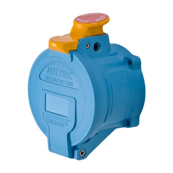 Receptáculo Pin & Sleeve Meltric, 100 A, 208V AC, NEMA 3R - 33-64232-C-K16-375-843