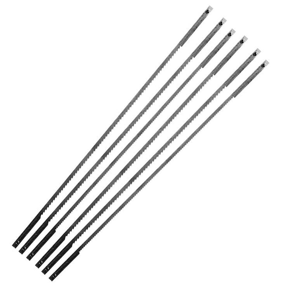 Century Drill & Tool Coping Saw Blade Set 6Pc Set Includes 10T 15T And 18Ts - 4603