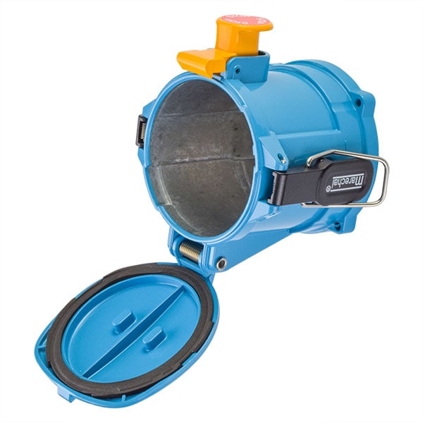 Receptáculo de clavija y enchufe Meltric, 100 A, 480V CA, Trifásico, 3 Polos, NEMA 4X - 37-94043-375