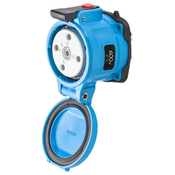 Receptáculo de clavija y enchufe Meltric, 15 A, 600V AC, NEMA 3R - 33-14058-S82