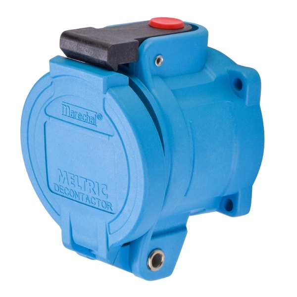 Receptáculo Pin & Sleeve de Meltric, 20 A, 600V AC, NEMA 3R - 33-14045-843-NC