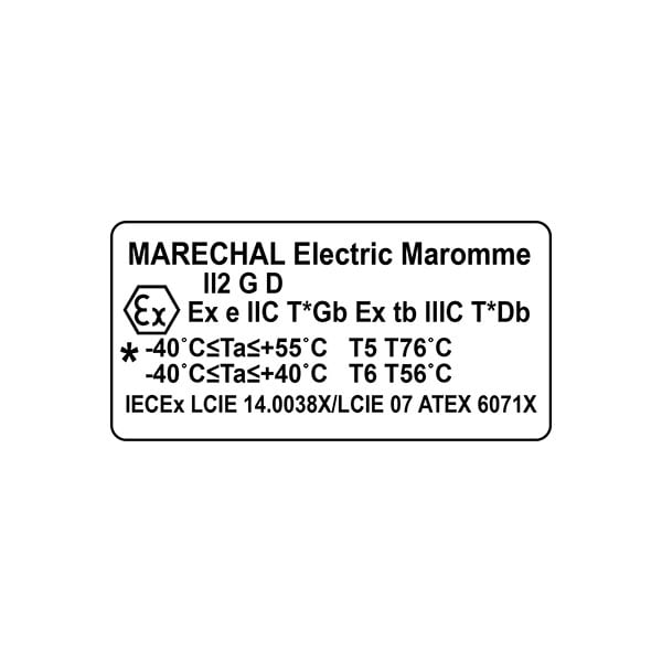 Adaptador de receptáculo/ángulo y caja de 30 grados Meltric 36-C0003-32M