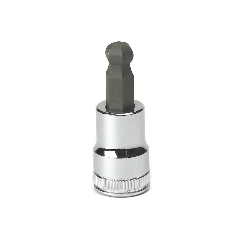 Juego de llaves de vaso hexagonales métricas de 3/8 pulg. con riel de llaves de vaso (7 piezas) - 80587