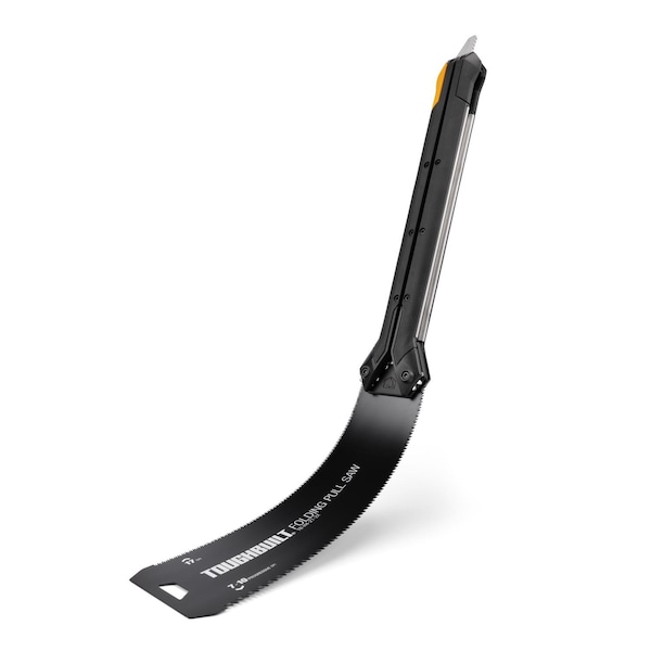 Toughbuilt 9.75 in. Steel Folding Pull Saw 17 TPI Fine 1 pc - TB-H4-21-2X