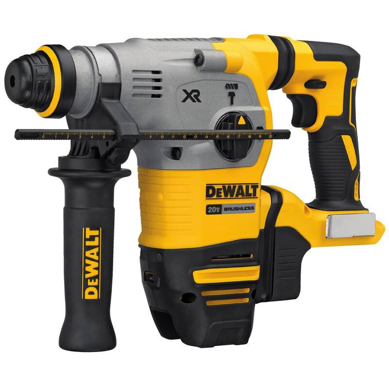 Martillo rotativo SDS Plus en L de 20V MAX XR sin escobillas inalámbrico DEWALT de 1-1/8 pulg. (Sólo la herramienta) - DCH293B
