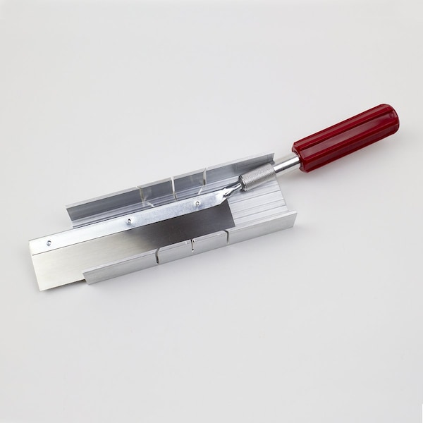 Excel Blades Metal Mitre Box Set with Heavy Duty Handle and Razor Saw Blade, 12pk - 55666