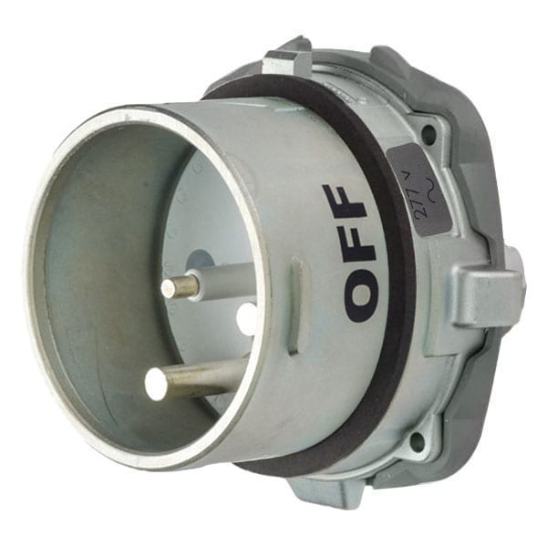 Receptáculo Pin & Sleeve Meltric, 150 A, 277V AC, NEMA 4X - 69-98045