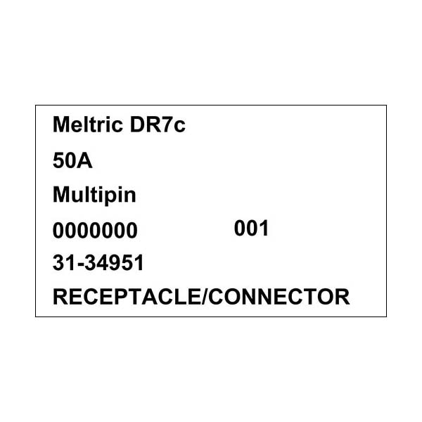 Meltric 31-34951 RECEPTÁCULO - 31-34951