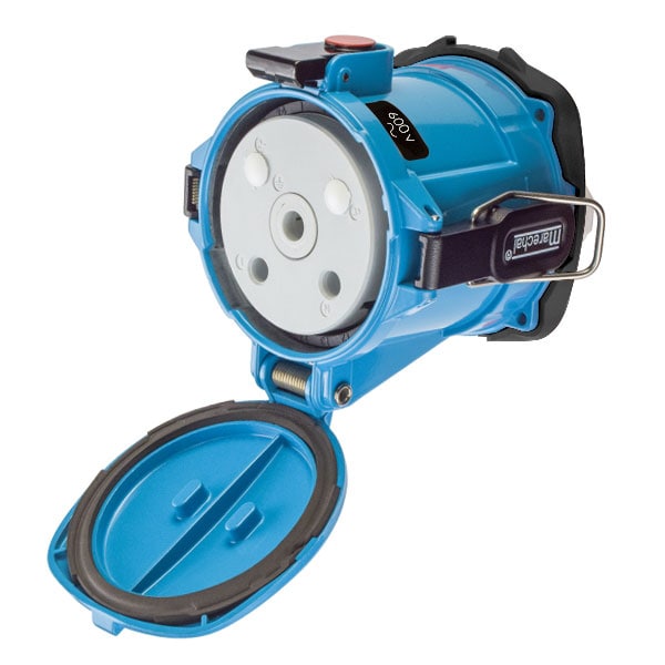 Receptáculo de clavija y enchufe Meltric, 150 A, 600V AC, NEMA 4X - 69-94142