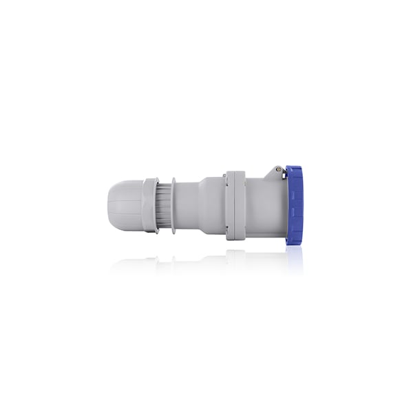 Leviton Pin & Sleeve Connector, 125 A, 200/250V AC, 2 Pole, IEC Grounding - W2125-C6