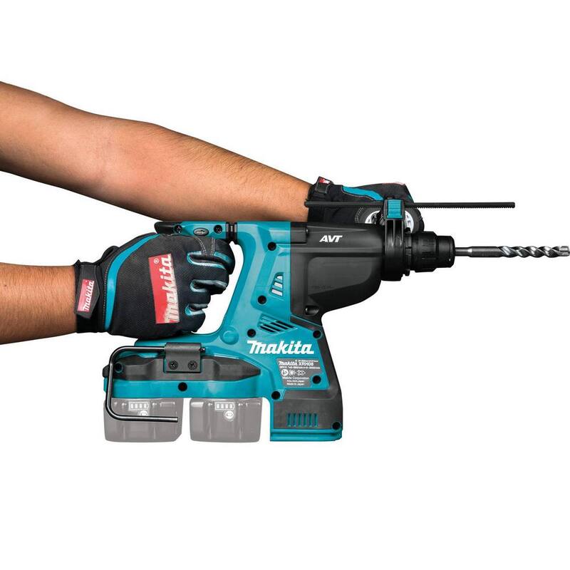 Rotomartillo inalámbrico sin escobillas Makita 18V X2 LXT de 36V 1-1/8 pulgadas de iones de litio (herramienta solamente) - XRH08Z