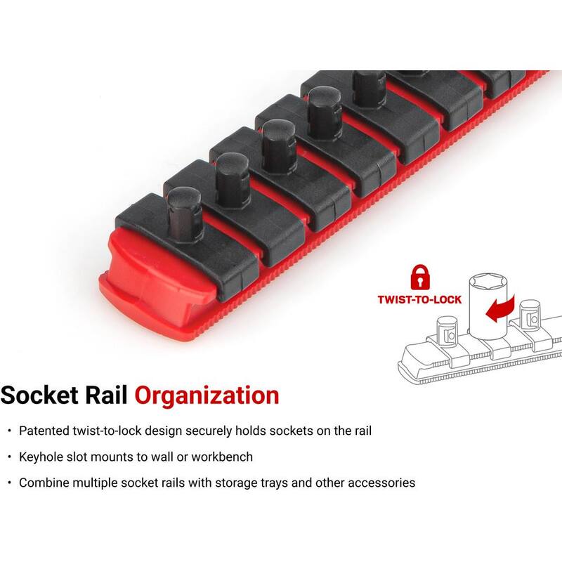 Juego de dados de 12 puntos de 1/4 de pulgada de TEKTON, (14 piezas) (4-15 mm) - SHD90112